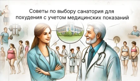Советы по выбору санатория для похудения с учетом медицинских показаний