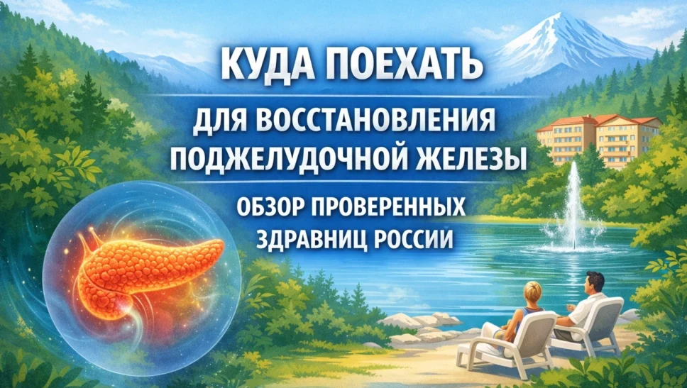 Куда поехать для восстановления поджелудочной железы обзор проверенных здравниц России