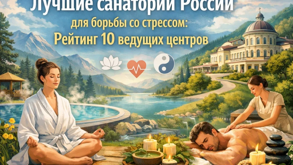 Лучшие санатории России для борьбы со стрессом: рейтинг 10 ведущих центров