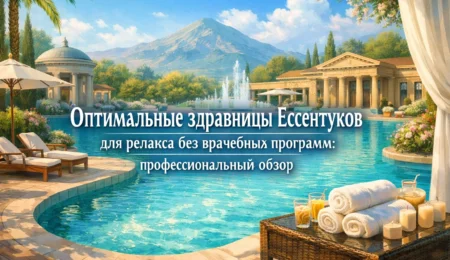 Оптимальные здравницы Ессентуков для релакса без врачебных программ: профессиональный обзор