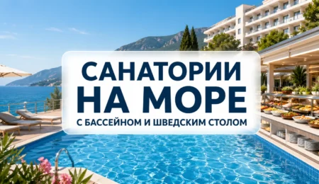 Санатории на море с бассейном и шведским столом