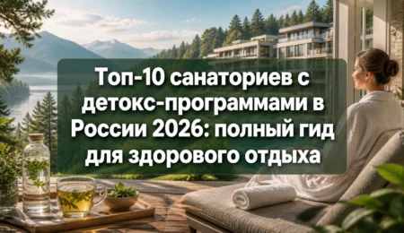 Топ-10 санаториев с детокс-программами